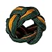 Handmade Neckerchief Slide Woggle for Scouts Paracord Turks Head Knot Green by KNOTS SO FAST (Hunter Gold)