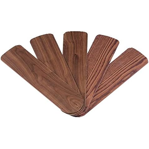 Westinghouse Lighting 7741500 52-Inch Oak/Walnut Replacement Fan Blades, Five-Pack Cover