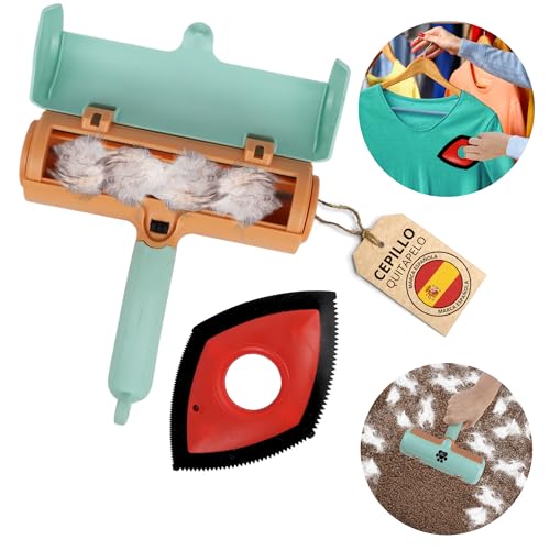Bumart - Kit Quitapelos, Rodillo Para Mascotas Cepillo Quitapelos Ropa Reutilizable, Múltiples Usos, Sofá, Ropa, Alfombra, Para Todo Tipo De Pe Bumart - Kit Quitapelos, Rodillo Para Mascotas Cepillo Quitapelos Ropa Reutilizable, Múltiples Usos, Sofá, Ropa, Alfombra, Para Todo Tipo De Pe