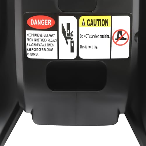 Macchina ellittica compatta da mettere sotto la scrivania, con pedale elettrico, con telecomando, attrezzatura per l'allenamento delle gambe sedute, per casa e ufficio, cardio fitness efficiente