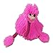CVERY 2pcs Tirar Cuerda Cachorro Juguete Niños Marioneta Muñeca con Avestruz Forma, Padres Hijos Interactivo Juguetes para Niños Cumpleaños Regalo - Rosa, Free Size