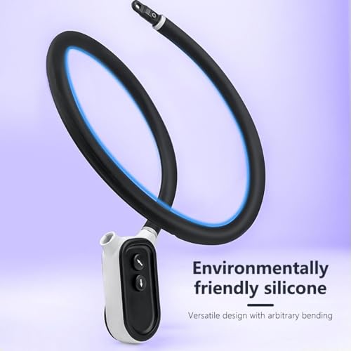 Support de cou magnetique pour camera d'action anti-secousse en silicone