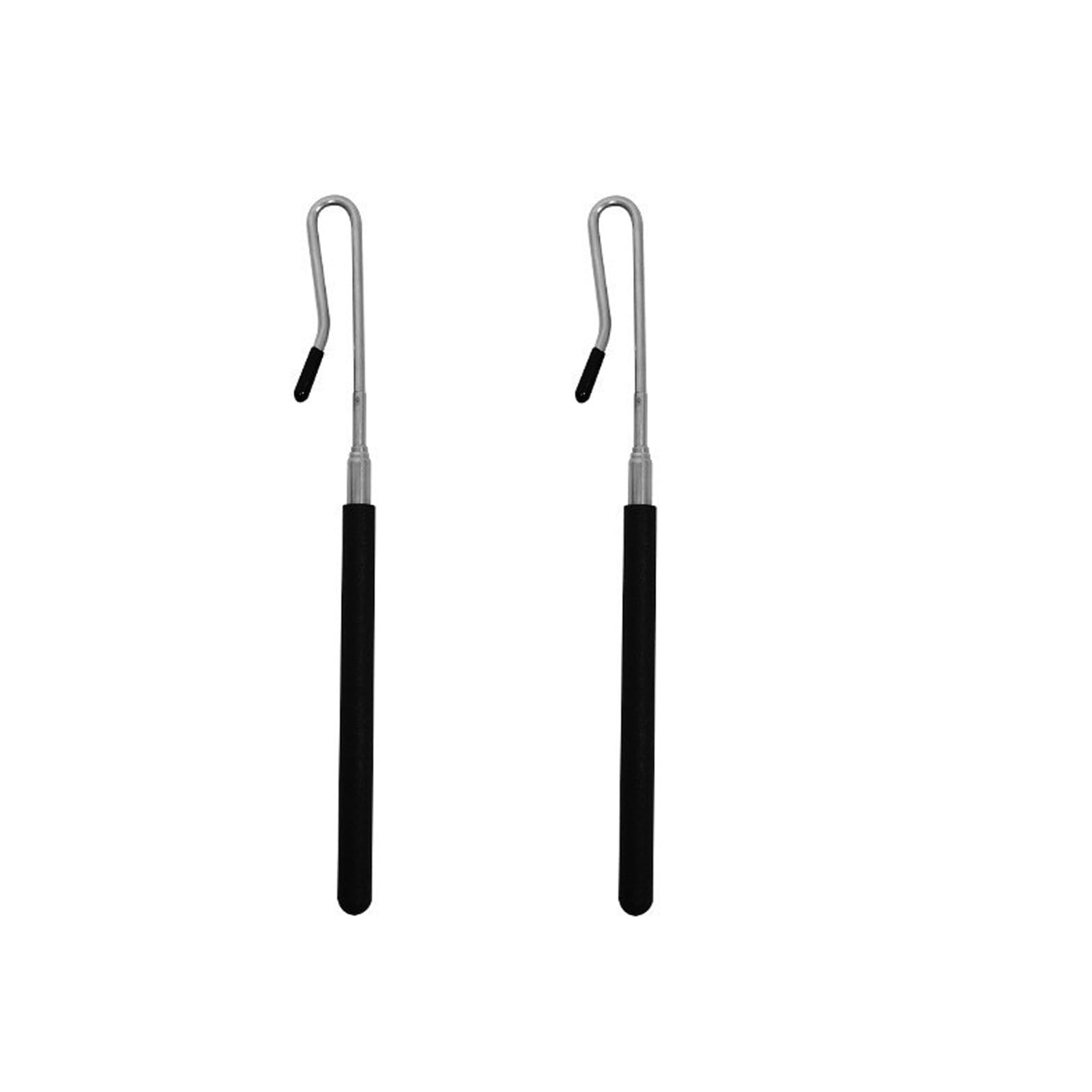 2Pcs Extended Collapsed Puppet Hand Stick Accessories Lightweight Adjustable Arm Control Rod Ergonomic Puppet Hand Rods for Ventriloquism Performances