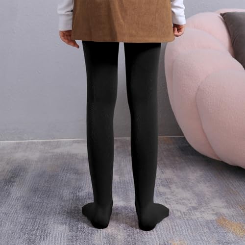 Century Star Fleece Lined Tights for Girls Winter Ballet Dance Toddler Warm Leggings3