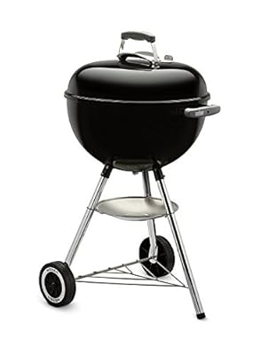 Weber Original Kettle 18 Inch Charcoal Grill, Black