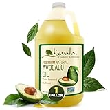 Kevala Avocado Oil – Cold Pressed | Non‑GMO Project Verified & Kosher | Multipurpose for High Smoke Point Cooking, Roasting, Sautéing & Skin Moisturizing – Ideal Kitchen Staple – 128 Fl Oz (Pack of 1)