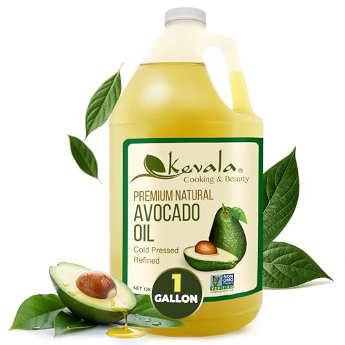 Kevala Avocado Oil – Cold Pressed | Non‑GMO Project Verified & Kosher | Multipurpose for High...
