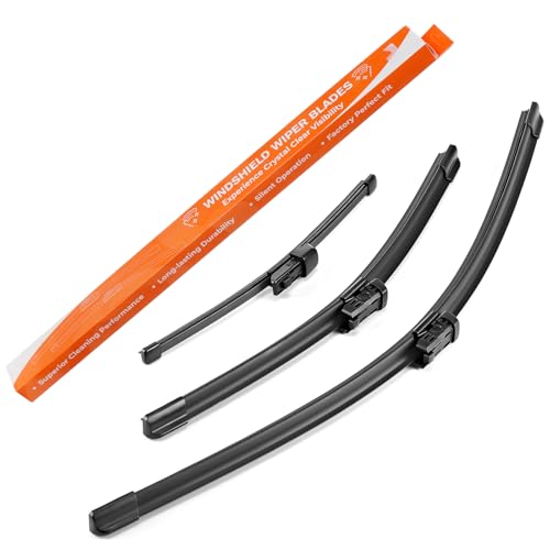 Balais d'essuie-glace VW Polo 5 anti-traces : essuyage silencieux aérodynamique avant et arrière