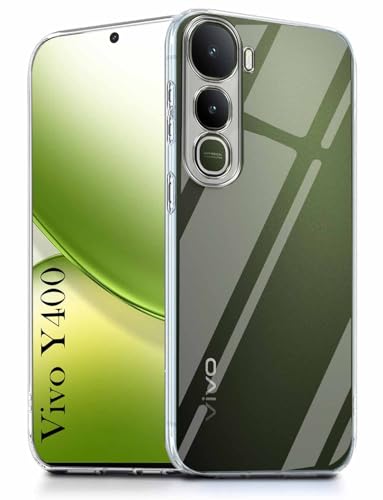 Image of Jkobi Vivo Y400 (Clear Shockproof Case with Camera Protection | Soft and Flexible | Transparent)