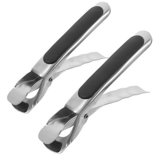 CIYODO 2 pinze anti scottatura per piatto caldo pinza pinza clip ciotola padella piastra retriever pinze per cucina forno a microonde friggitrice ad aria accessori da campeggio
