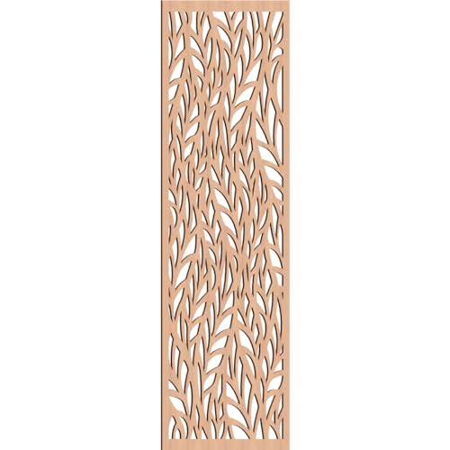 Image of Ortonville Decorative Pierced Fretwork Wood Wall Panels, 29 3 /8 inchW x 74 3 /8 inchH x 1 /4 inchT, Alder