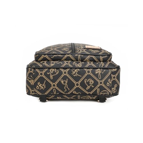 Image of MKP COLLECTION Women's Fashion Backpack Purse - Anti-Scratch Faux Leather Travel Bag with Multi-Pocket Organizer, Designer Pattern Top-Handle Satchel for Shopping and Daily Use