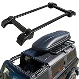 Customer Satisfaction Program 21B49 - Roof Panel Delamination - 2021 Ford Bronco 6 Snailfly Half Roof Rack Fit for Ford Bronco 2021-2026 4-Door Hard Top Only - Aluminum Rooftop Cargo Luggage Carrier, Low Profile