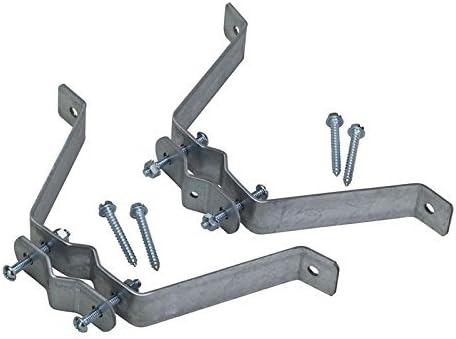 EZ 30-4W 4" Stand Off Wall Mount for up to 2" Mast - W Style Antenna Bracket