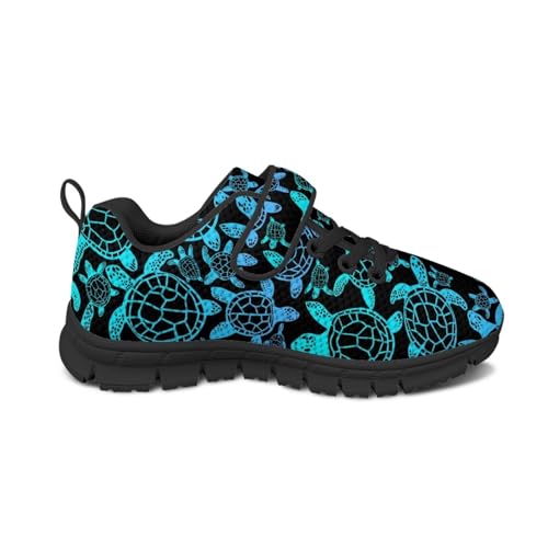 Kids Lightweight Strap Athletic Tennis Shoes Animal Sneakers Breathable Sports Running Walking Shoes for Boys Girls US 11-153