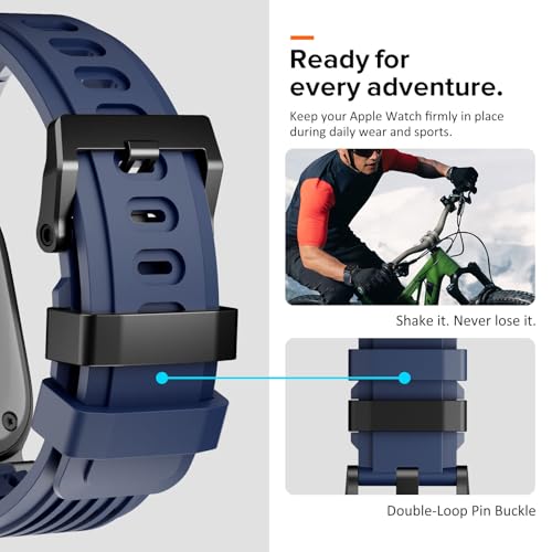 Image of KADES Rugged Sport Band for Apple Watch with Durable Metal Connector