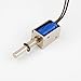 5V DC Micro Electromagnet Mini Solenoid Valve Spring Reset for Cabinet Lock Special Frame Trip 5mm Pull 40g
