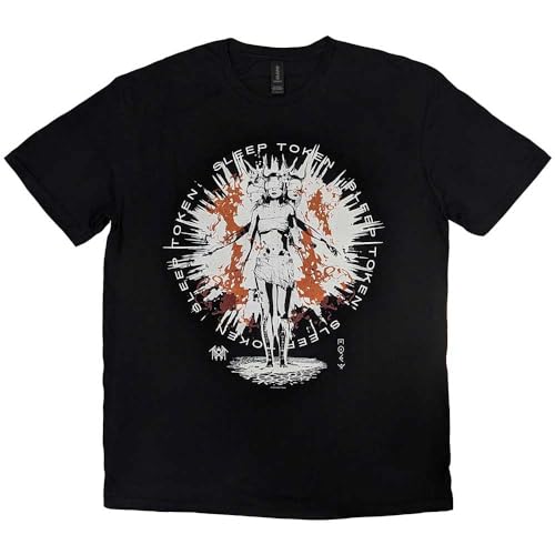 Sleep Token Rain Band Logo T Shirt Size L