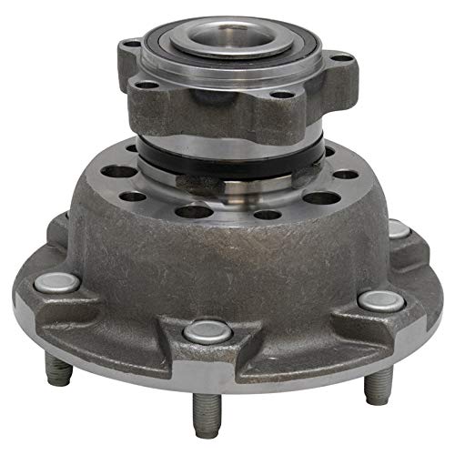 Image of TRQ 2 Piece Front Wheel Bearing & Hub Assembly Set with ABS Sensor Compatible with 2015 Ford Transit-250 2015-2017 Transit-350 2015-2018 Transit-350 HD