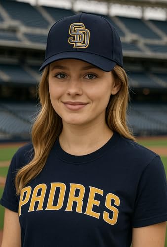 Gorra negra ajustable con logo de equipo miniatura 4