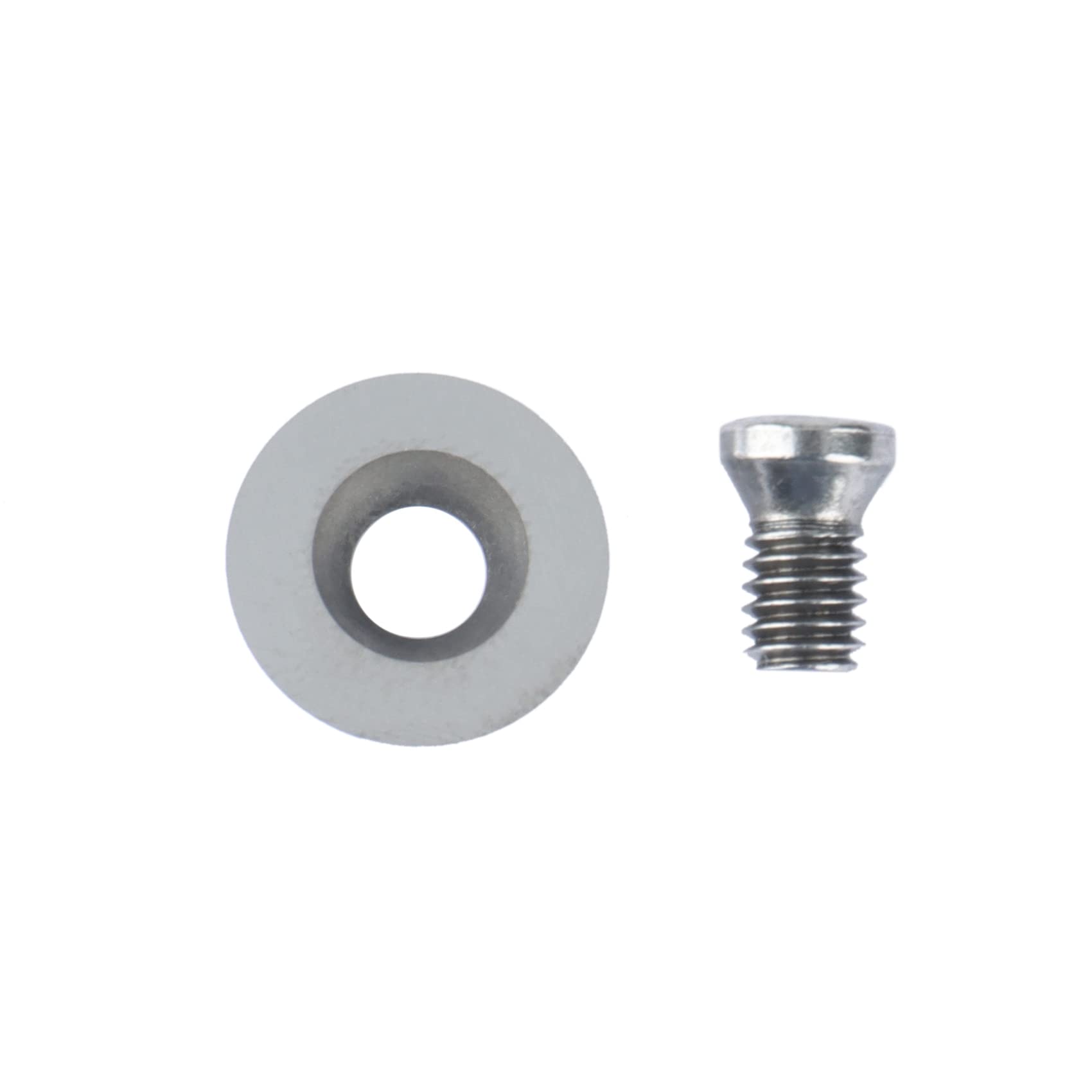 Ci3 Rotondo 12 X 2,5 Mm Carburo Inserti Coltelli di Ricambio Fit per Fai Da Te Girare il Legno Finisher Strumento 10 Pezzi SeRies
