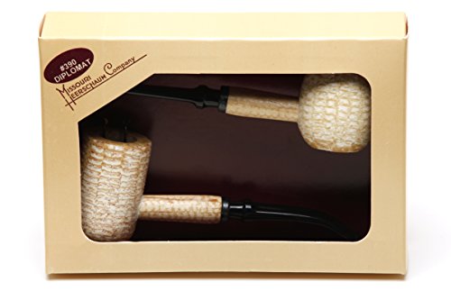 Missouri Meerschaum 390 Corncob Tobacco Pipe Gift Set