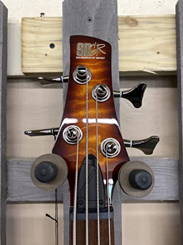 Ibanez Sr400Eqm Quilted Maple Electric Bass Guitar Dragon Eye Burst #TOP5