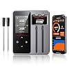 Newise Wireless Bluetooth Meat Thermometer – 2 Probes & App Control, Smart Digital Food Thermometer for Cooking, Oven, Smoker, BBQ, Grill Tools for Men Him Dad