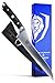 DALSTRONG Serrated Offset Bread & Deli Knife - Gladiator Series- 8"- German HC Steel - Guard Included