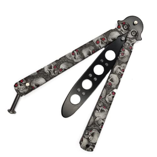 Faca Canivete para Treinamento Butterfly Borboleta Trainer (Prata)