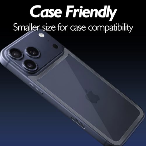 Shacoryze for iPhone 17 Pro Back Screen Protector(2-Pack), iPhone 17 Pro Back Glass Protector iPhone17 Pro Back Protector (6.3 inch) — view 4