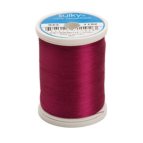 Hilo Rayon Sulky 850 yd Fucsia 16 oz miniatura 1