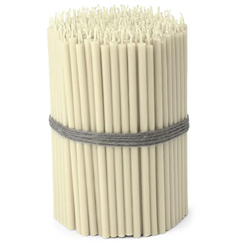 Velas de altar blancas NKlaus de 16cm ideales para meditación y rituales
