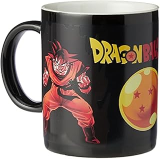 GB eye MGH0007 LTD, Dragon Ball Z, Super Sayan, Heat Changing Mugs, Stone, Multi-Colour, 15 x 10 x 9 cm