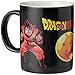 GBEye Taza de Desayuno Super Sayan, Cerámica, Multicolor, 1 Unidad (Paquete de 1)