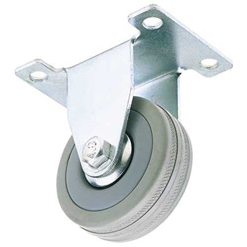 Draper 65472 Roulette en Caoutchouc de Fixation pour Plaque de 50 mm de diamètre 50 kg 50 mm