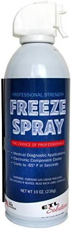 Professional Strength Medical Freeze Spray, Cools Down to -65°F in Seconds, 10oz (283ml)