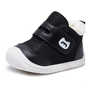 BMCiTYBM Baby Boy Girl Snow Boots Waterproof Winter Warm Booties Nonslip Lightweight Outdoor Shoes for First Walkers 6 9 12 18 24 Months(Infant/Toddler)