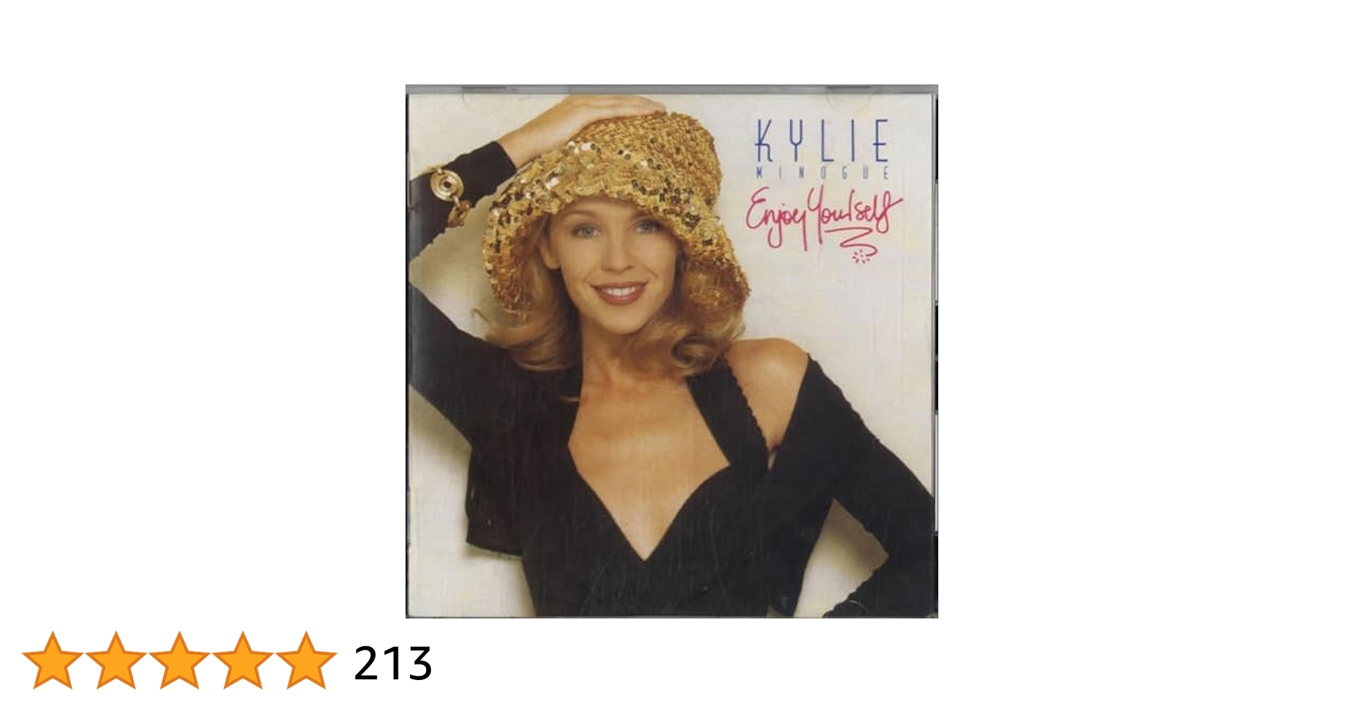 カイリーミノーグEnjoy Yourself CD、ミュージックDVD輸入盤 Amazon.co.jp: Enjoy Yourself: Music