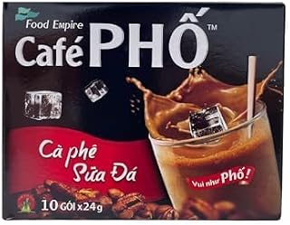 MACCOFFEE ベトナム コーヒーPHO ミルク入り 24g x 10袋, CA PHE PHO SUA DA (10箱セット)