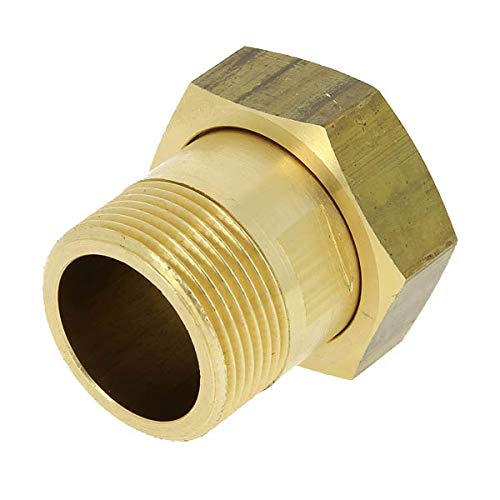 Raccord compteur laiton mâle 33-42 femelle écrou libre 40-49