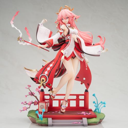 Image of HOYOVERSE Genshin Impact Astute Amusement Yae Miko 1 /7 Scale Figure