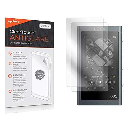 Protection d'écran Sony NW-A55 BoxWave ClearTouch film haute précision mat