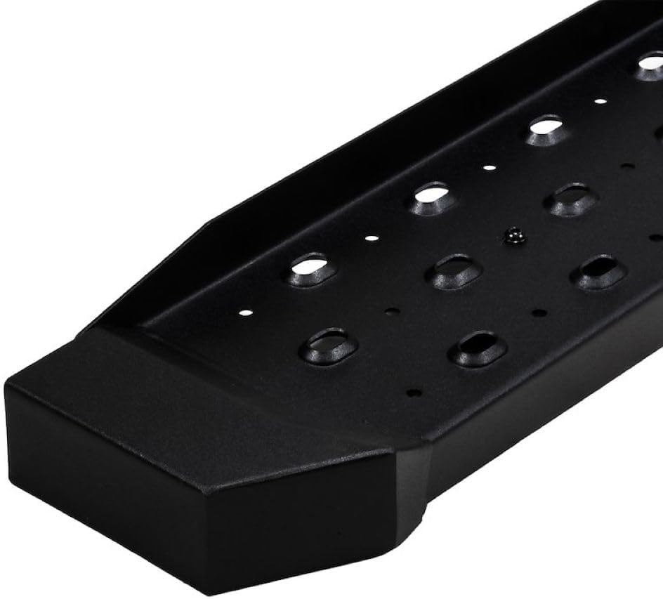 TrailFX FBV01B Van Access Step Fits Ram ProMaster 1500 2014-2025 Steel 60 Inch Black Powder Coated Van Access Step with Non-Slip Tread