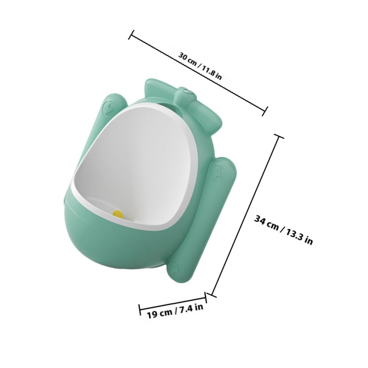 Portable Boys Training Urinal Potty with Wall-Mount Cartoon Potty Training Toilet for Boys for Bathroom Use