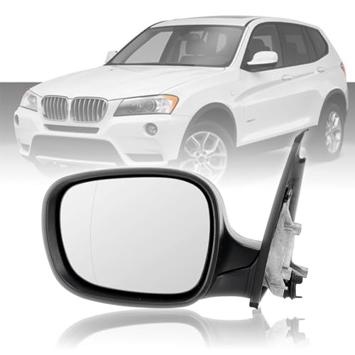 DanVard White BMW X3 Mirror