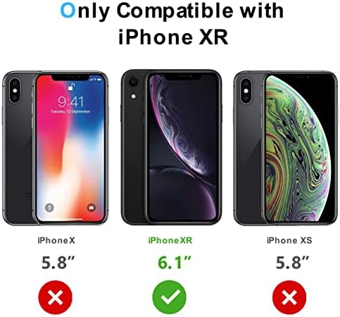 Case for iPhone XR, Whioltl Crystal Clear Phone Cover, Anti-Scratch and Shock-Absorption, Basic Case for iphone XR, Compatible with Wireless Charger and Car Phone Holder - Transparent