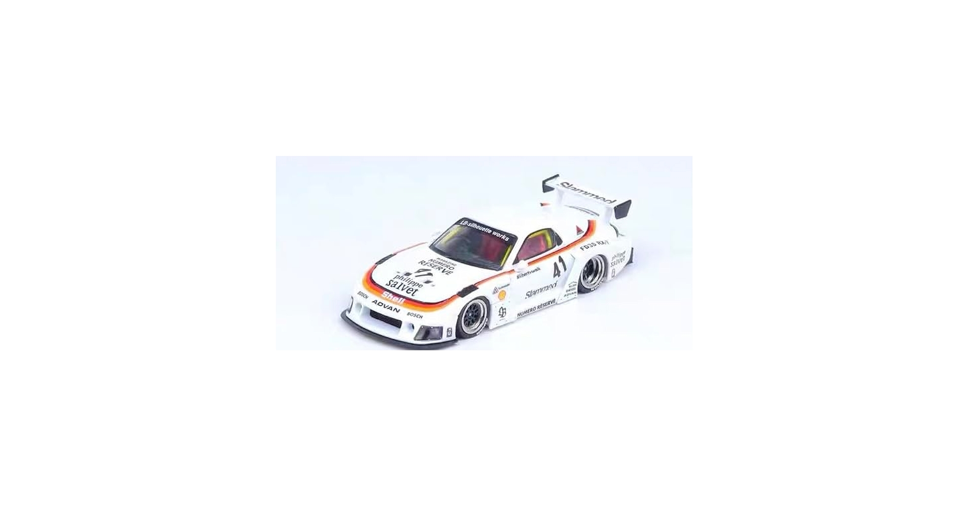 1/64 INNO マツダ RX-7 スーパーシルエット チェイス Inno 1/64 MAZDA RX7 (FD3S) LB-SUPER SILHOUETTE Model Car