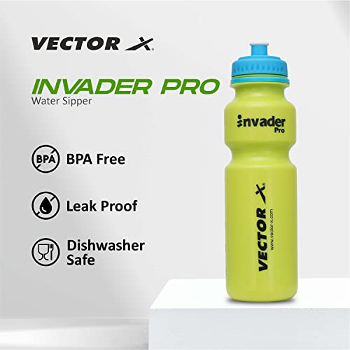 Image of Vector X Combo of Shaker and Sipper Protein Shaker /Sipper Bottle for Gym /Shaker for Body Builders /Gym Accessories Shaker - 600 ml, Sipper -750ML (Pack of 2) 1 Shaker and 1 Sipper