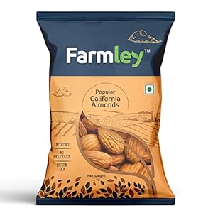 Farmley Popular California Almonds, 1000 g